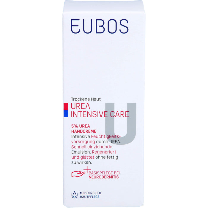 EUBOS Trockene Haut Urea 5% Handcreme, 75 ml Cream