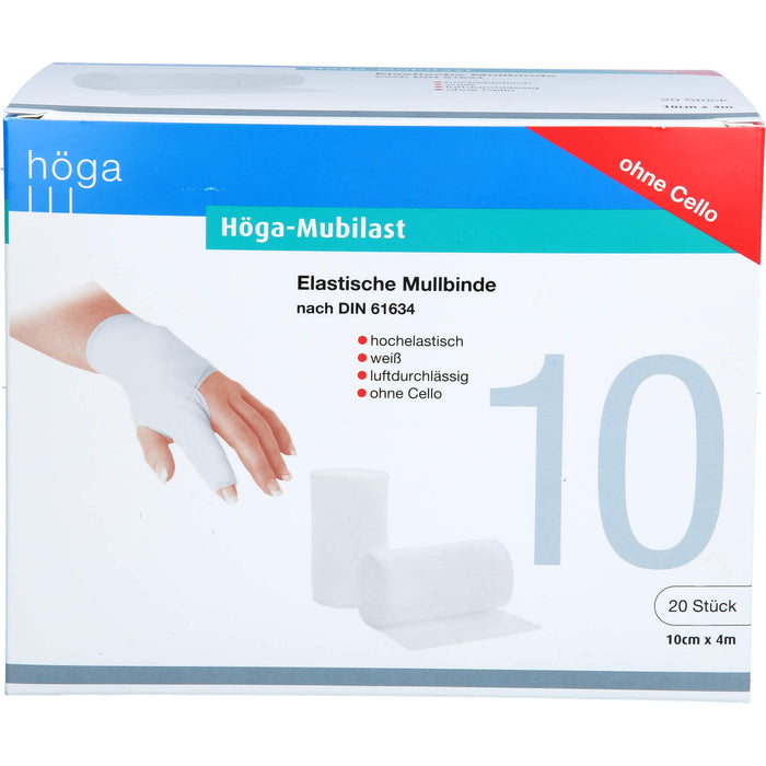 Höga-Mubilast elastische Mullbinde nach DIN 61634, 20 pcs. Bandage