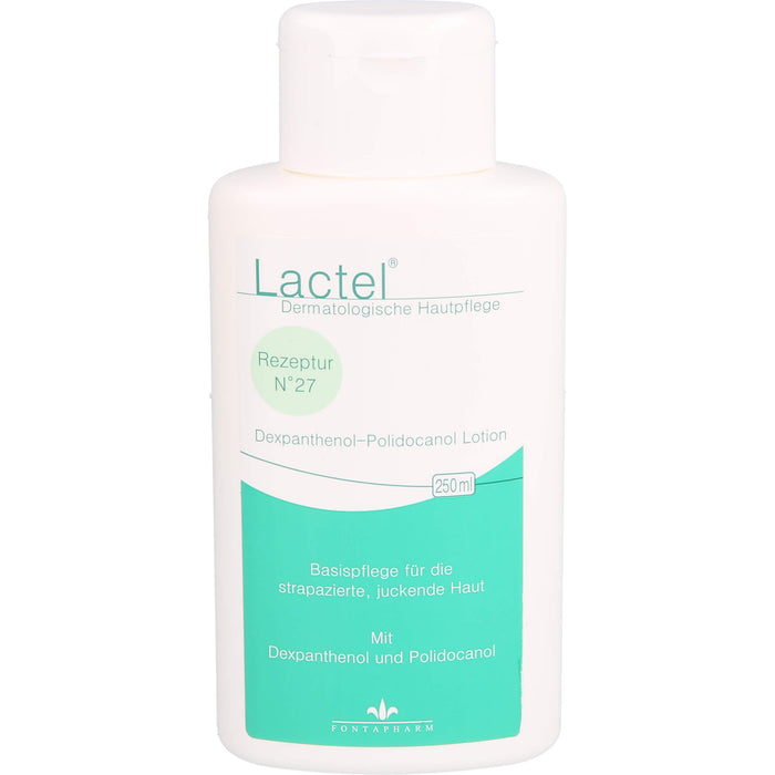 Lactel Nr.27 Dexpanthenol - Polidocanol Lotion für strapazierte, juckende Haut, 250 ml Lotion