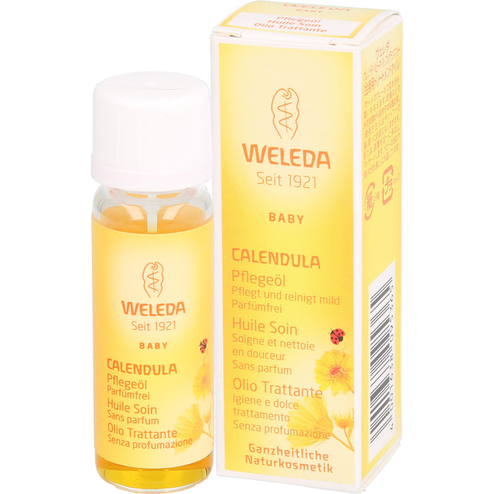 WELEDA Calendula Pflegeöl parfümfrei, 10 ml Huile