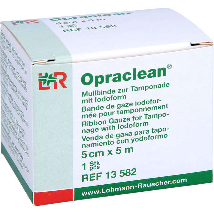 Opraclean Mullbinde zur Tamponade, 1 St TPO