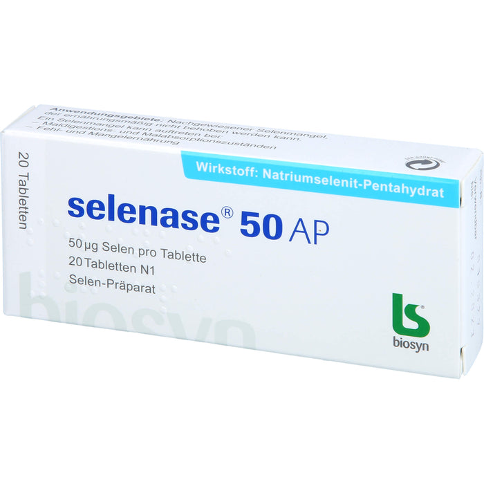 selenase 50 AP, 20 St TAB