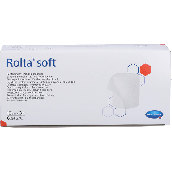 HARTMANN Rolta soft Synthetik-Wattebinden 3 m x 10 cm, 5 pcs. Pack