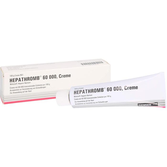 Hepathromb 60 000, Creme, 100 g Cream