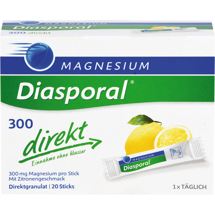 Diasporal 300 direkt Magnesium Granulat Sticks, 20 pc Sachets