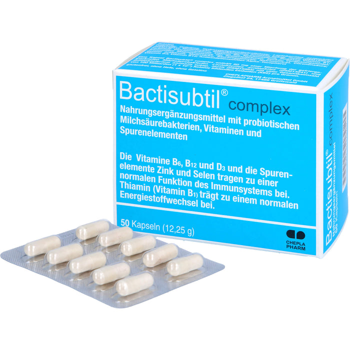 Bactisubtil complex Kapseln, 50 pc Capsules