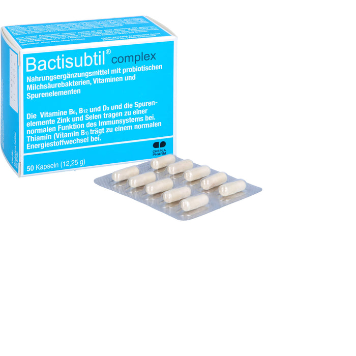 Bactisubtil complex Kapseln, 50 pcs. Capsules