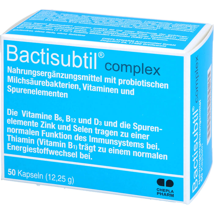 Bactisubtil complex Kapseln, 50 pc Capsules