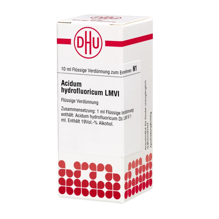 DHU Acidum hydrofluoricum LM VI Dilution, 10 ml Lösung