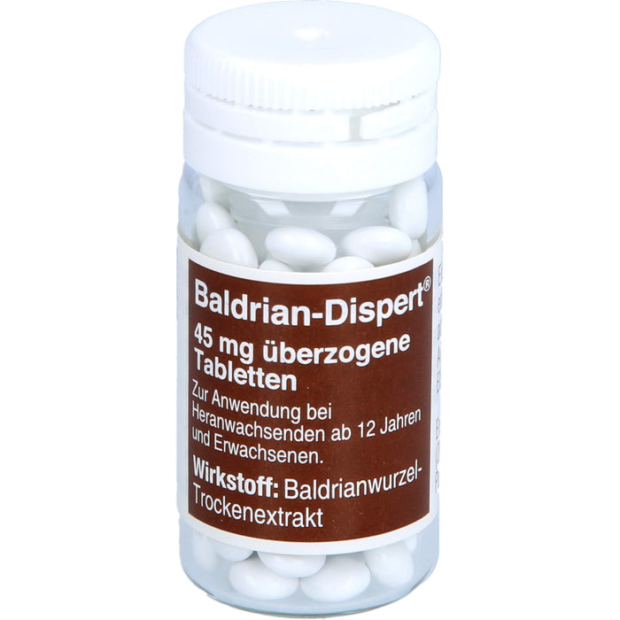 Baldrian-Dispert 45 mg überzogene Tabletten, 100 pc Tablettes