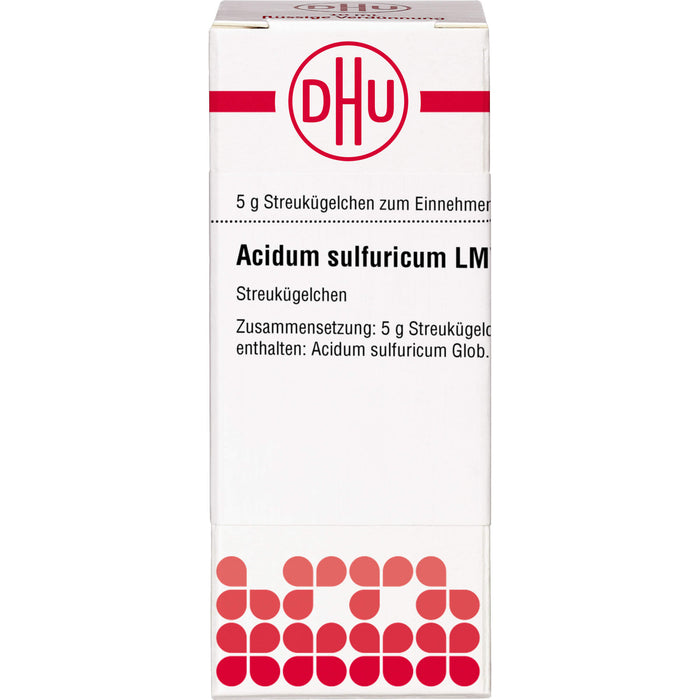 DHU Acidum sulfuricum LM VI Streukügelchen, 5 g Globules