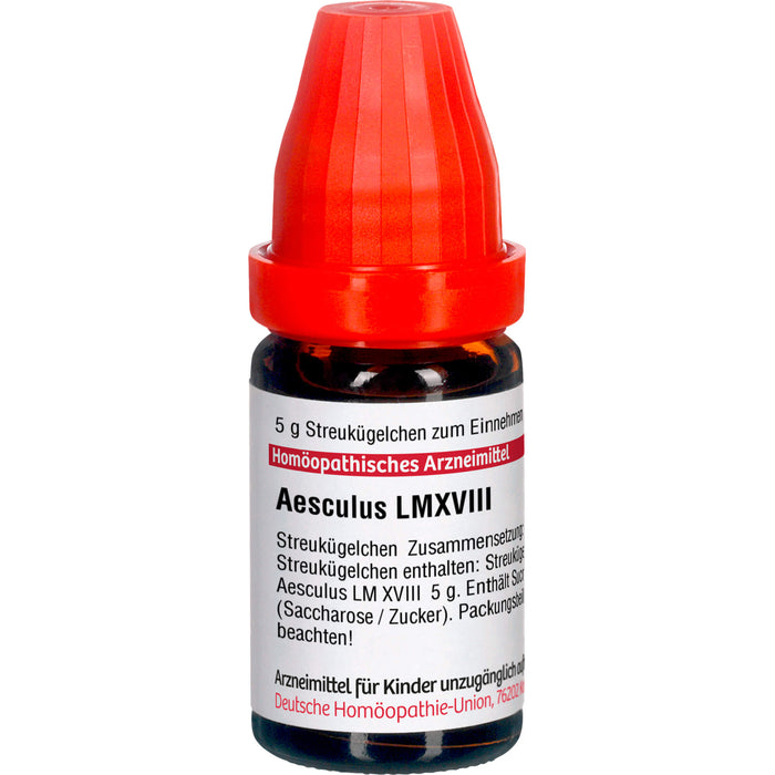 DHU Aesculus LM XVIII Streukügelchen, 5 g Globules