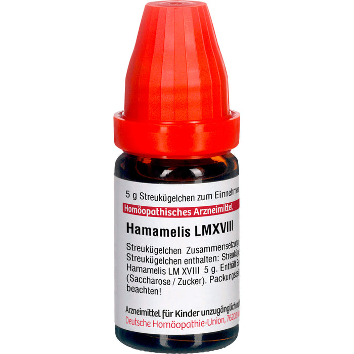 DHU Hamamelis LM XVIII Streukügelchen, 5 g Globules