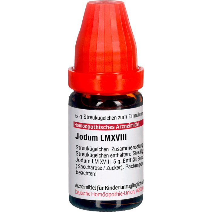 Jodum LM XVIII DHU Globuli, 5 g Globuli