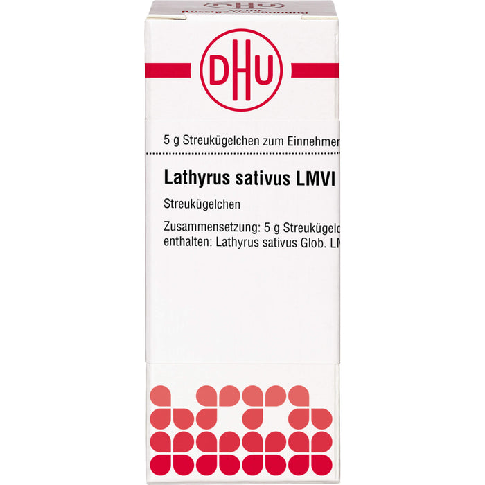 DHU Lathyrus sativus LM VI Streukügelchen, 5 g Globules