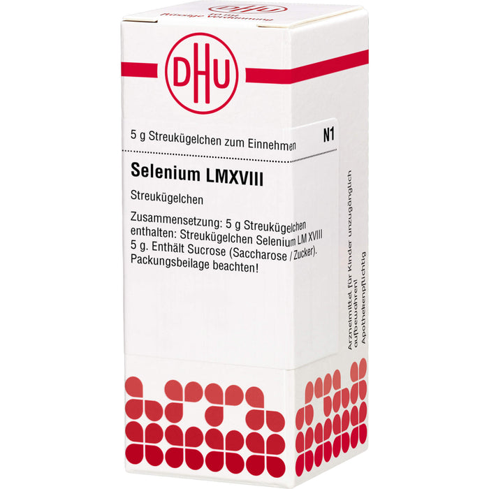 DHU Selenium LM XVIII Streukügelchen, 5 g Globules