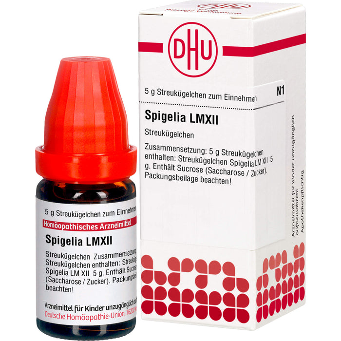 DHU Spigelia LM XII Streukügelchen, 5 g Globules