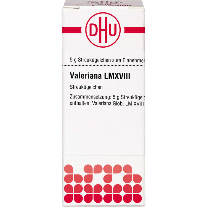 Valeriana LM XVIII DHU Globuli, 5 g Globuli