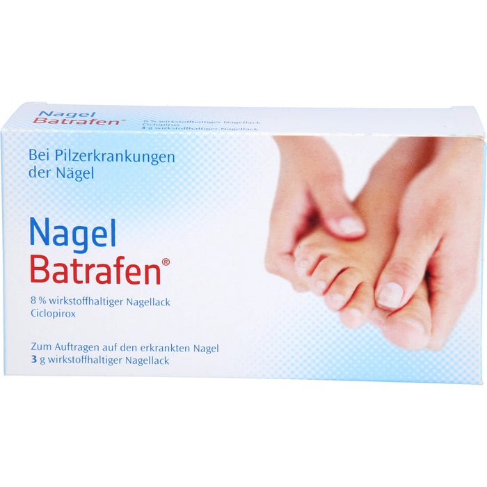 Nagel Batrafen 8% wirkstoffhaltiger Nagellack bei Pilzerkrankungen der Nägel, 3 g Solution