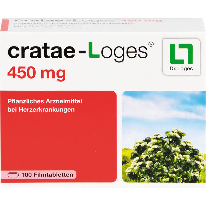 cratae-loges 450mg Filmtbl., 100 St. Tabletten