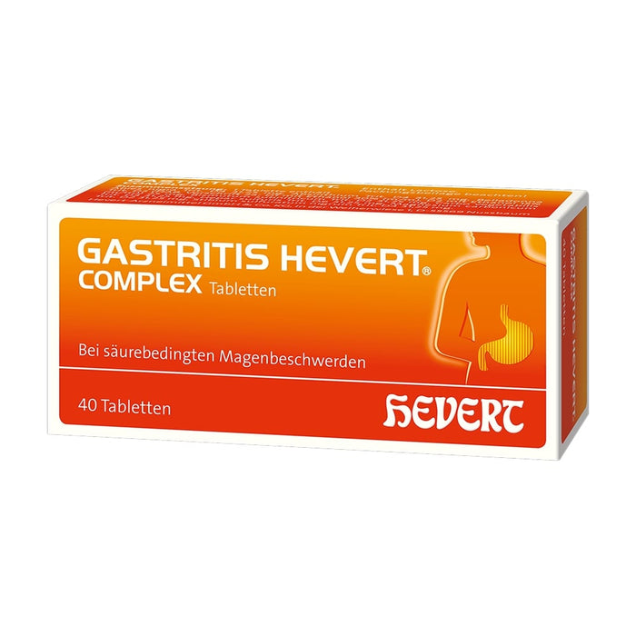 Gastritis Hevert complex Tabletten, 40 pcs. Tablets