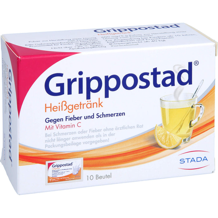 Grippostad Heißgetränk Pulver, 10 pcs. Sachets