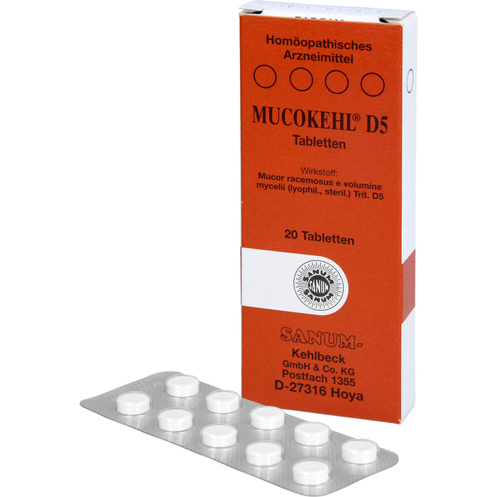 MUCOKEHL D5 Tabletten, 20 pc Tablettes