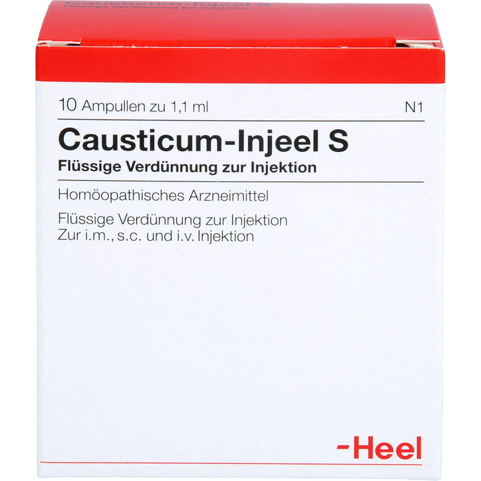 Causticum Injeel S Amp., 10 pcs. Ampoules