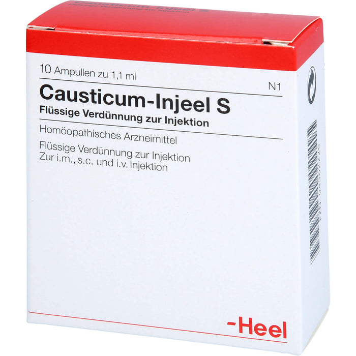 Causticum Injeel S Amp., 10 pc Ampoules