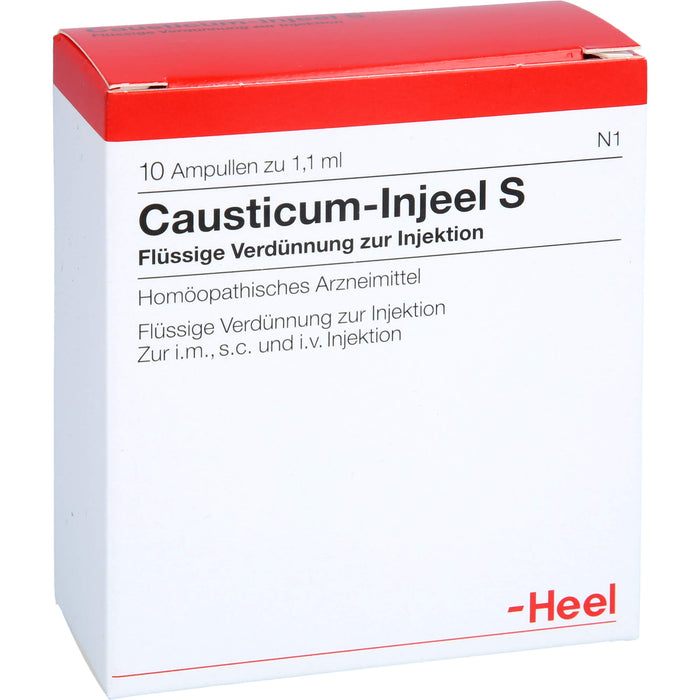 Causticum Injeel S Amp., 10 pcs. Ampoules