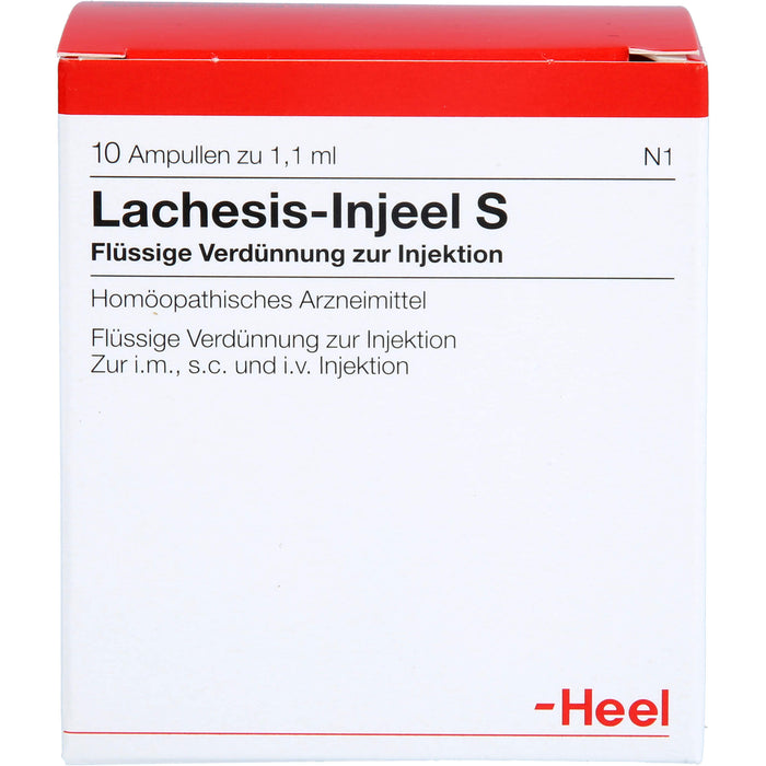 Lachesis-Injeel S Inj.-Lsg., 10 St AMP