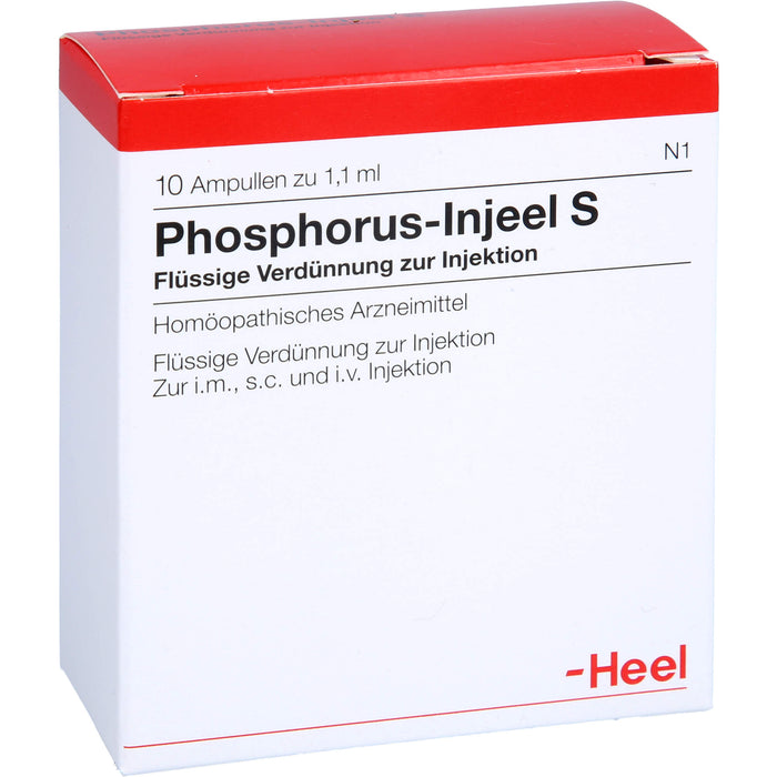 Phosphorus-Injeel S Ampullen, 10 St. Ampullen