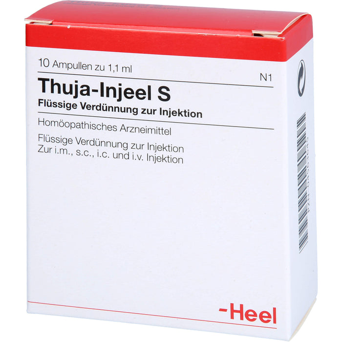 Thuja-Injeel S flüssige Verdünnung, 10 pcs. Ampoules