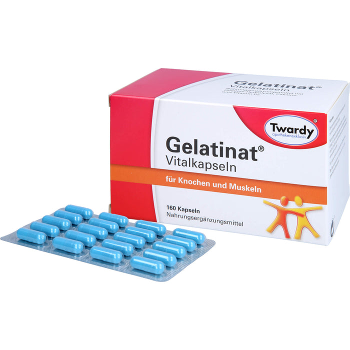 Gelatinat Vitalkapseln, 160 pc Capsules