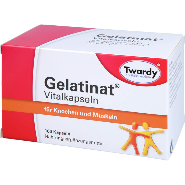 Gelatinat Vitalkapseln, 160 St. Kapseln