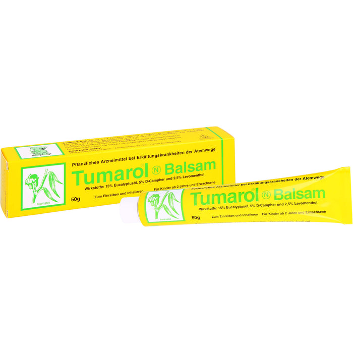 Tumarol N Balsam bei Erkältungskrankheiten der Atemwege, 50 g Crème