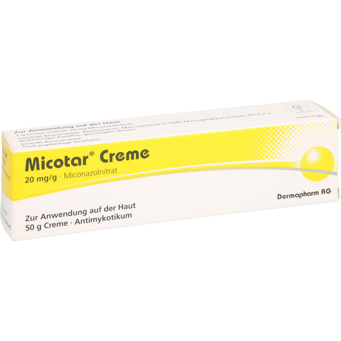 Micotar Creme Antimykotikum, 50 g Cream