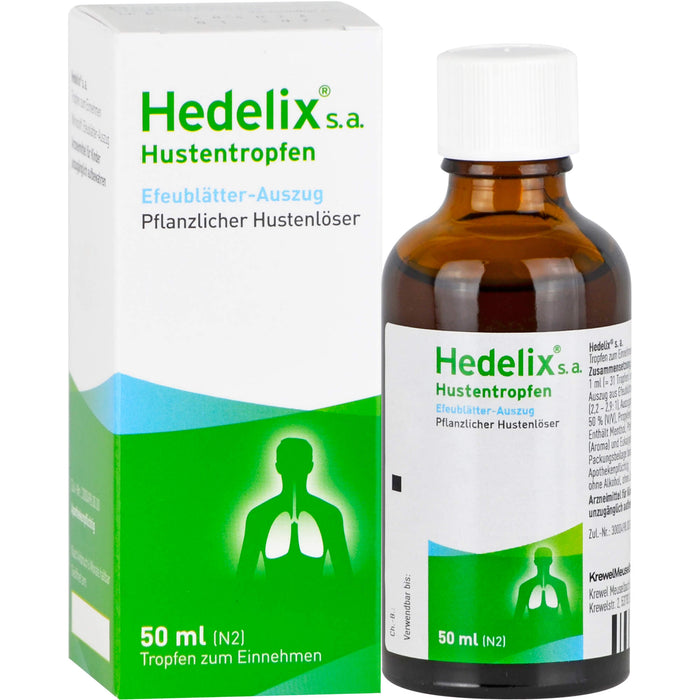 Hedelix s.a., 0,04 g/ml Tropfen zum Einnehmen, 50 ml Lösung