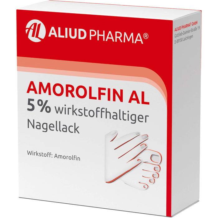 Amorolfin AL 5 % wirkstoffhaltiger Nagellack, 3 ml Wirkstoffhaltiger Nagellack