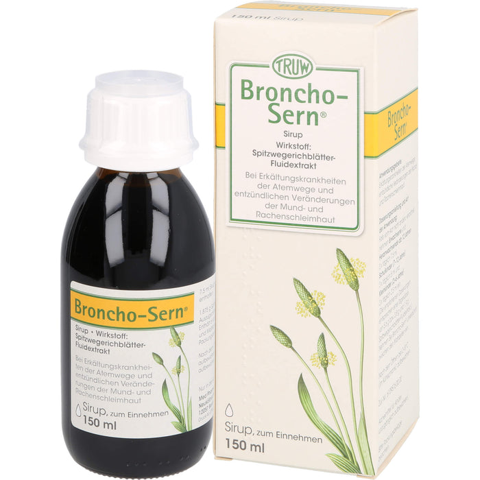 Broncho-Sern Sirup bei Erkältungskrankheiten der Atemwege, 150 ml Lösung