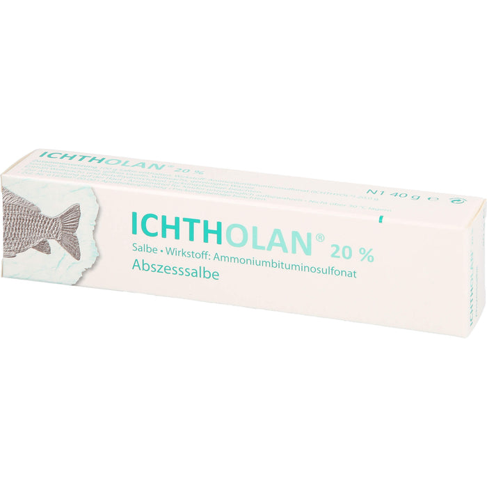 ICHTHOLAN 20% Abszesssalbe, 40 g Ointment