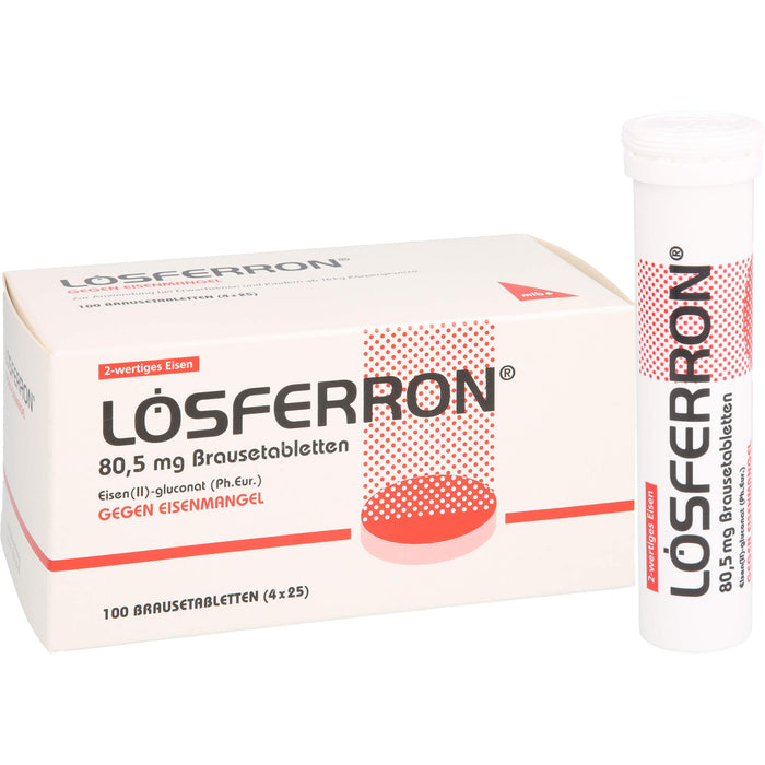 Lösferron Brausetbl., 100 St. Tabletten