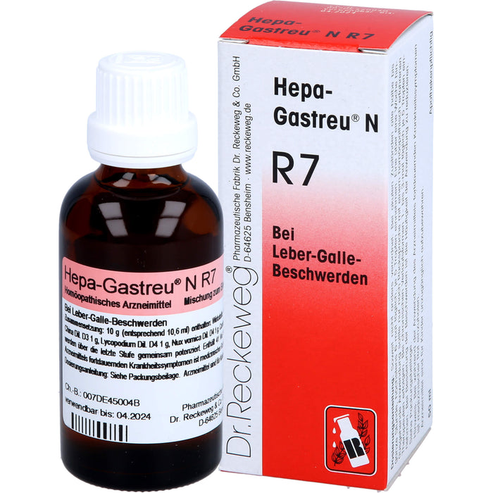 Hepa-Gastreu N R7 Tropfen, 50 ml MIS