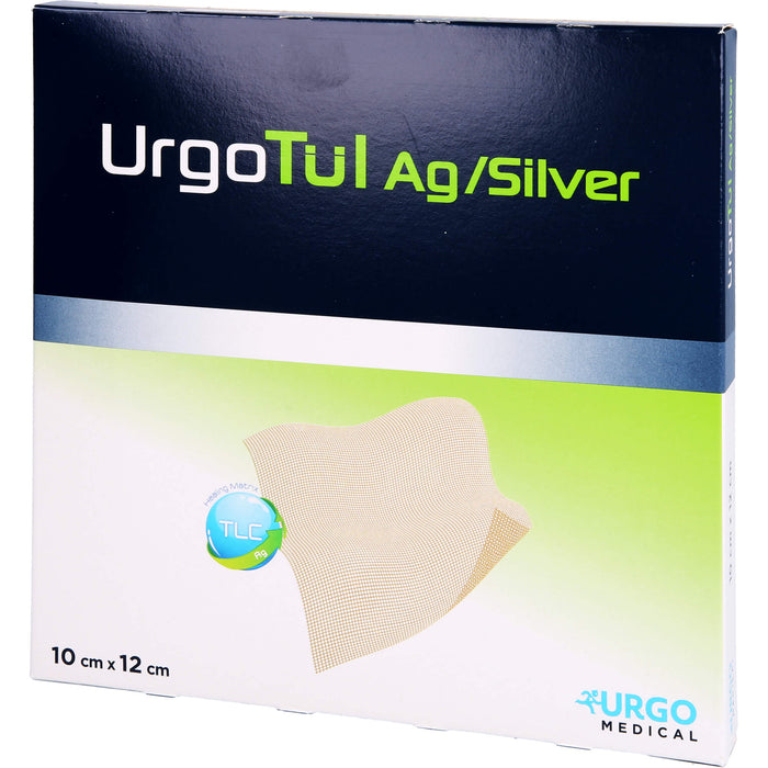 Urgotül Silver, Lipidokolloid-Wundauflage mit Silbersalz, 10 St WGA