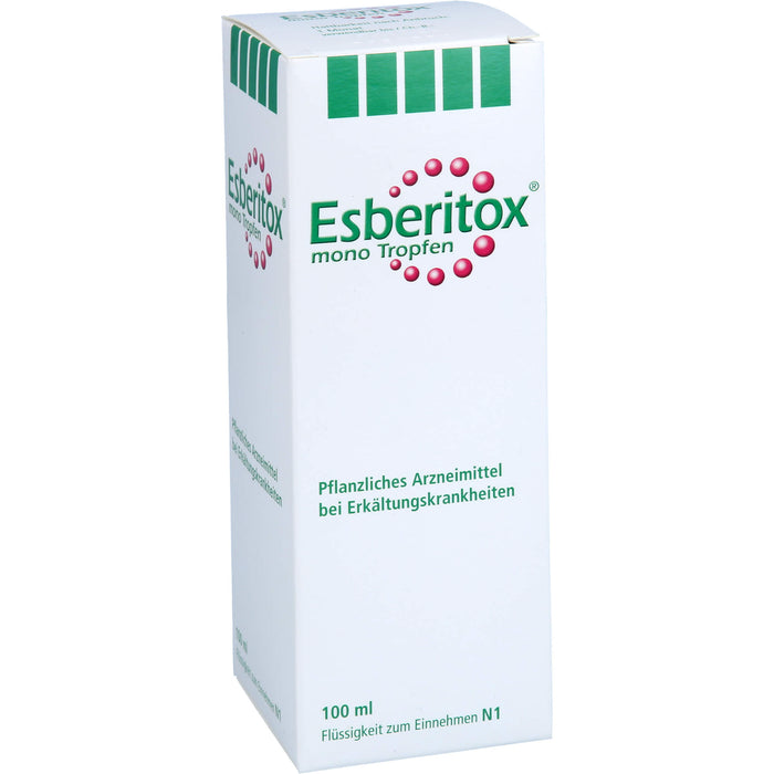 Esberitox mono Tropfen bei Erkältungskrankheiten, 100 ml Solution