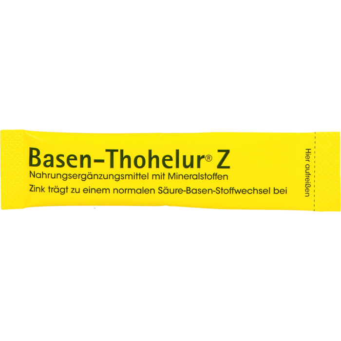 Basen-Thohelur Z Sticks für einen normalen Säure-Basen-Stoffwechsel, 30 pcs. Sachets