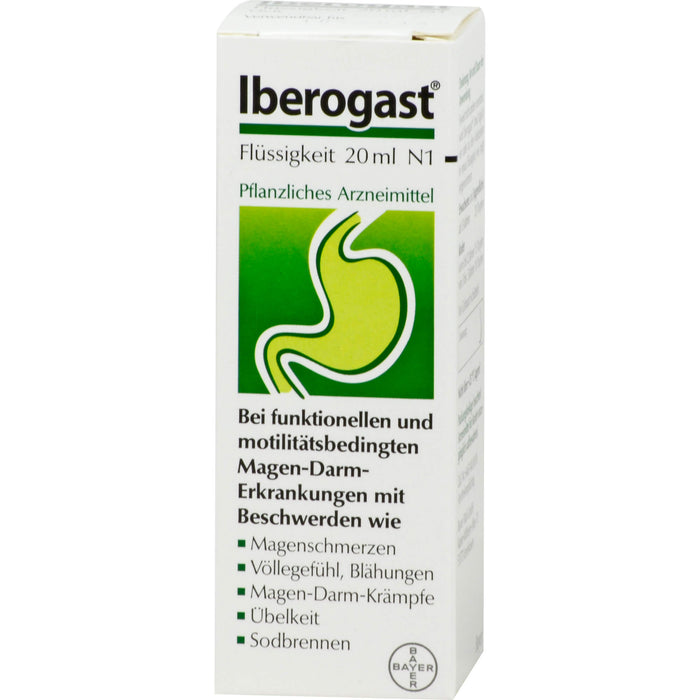 Iberogast Classic bei funktionellen und motilitätsbedingten Magen-Darm-Erkrankungen, 20 ml Solution