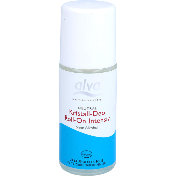 Kristall-Deo ROLL ON Intensiv Alva, 50 ml Plume