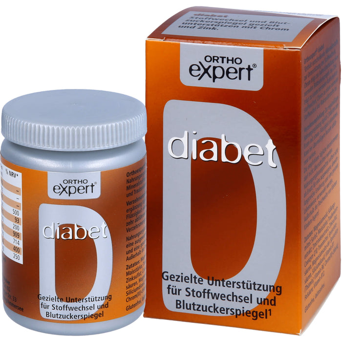 Orthoexpert diabet Tabletten unterstützt gezielt den Stoffwechsel, 60 St. Tabletten