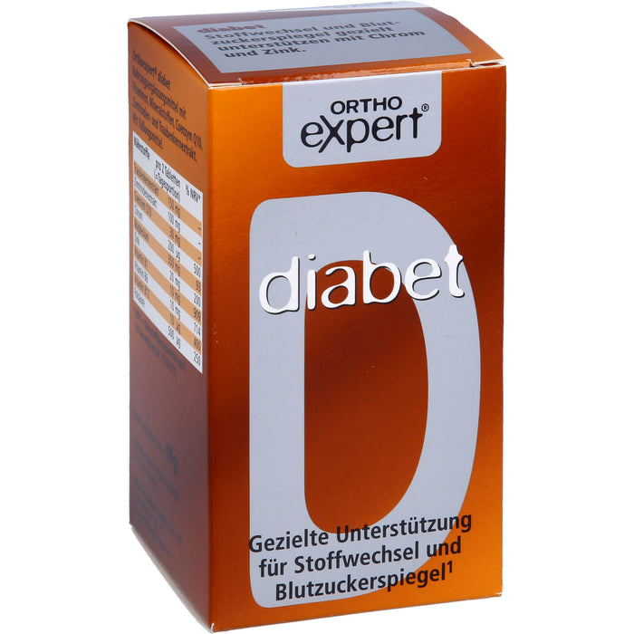 Orthoexpert diabet Tabletten unterstützt gezielt den Stoffwechsel, 60 pcs. Tablets